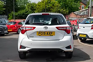 Used 2019 Toyota Yaris Icon Tech Glacier White - Interior and Exterior details 7