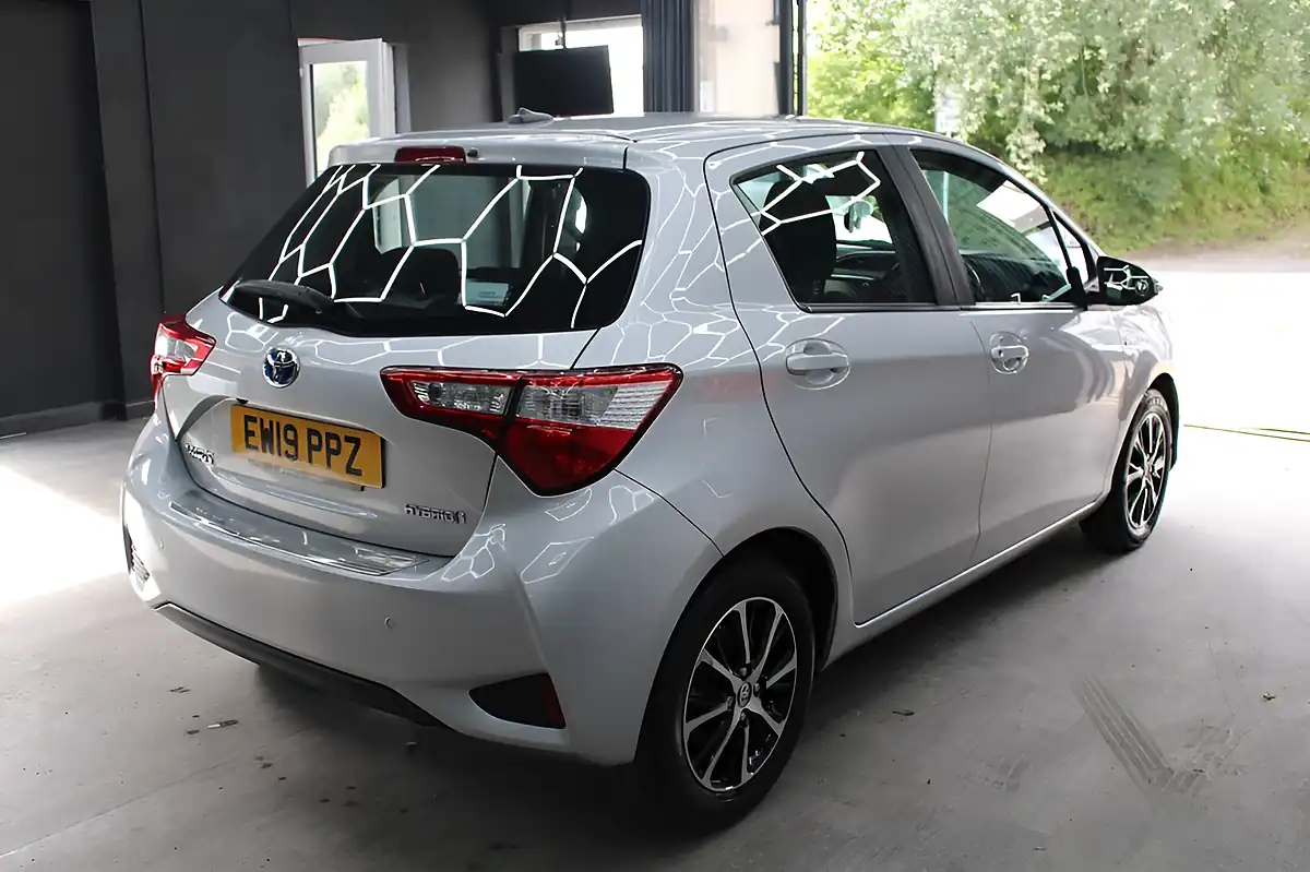 Used 2019 Toyota Yaris Icon Tech Silver - Interior and Exterior details 8