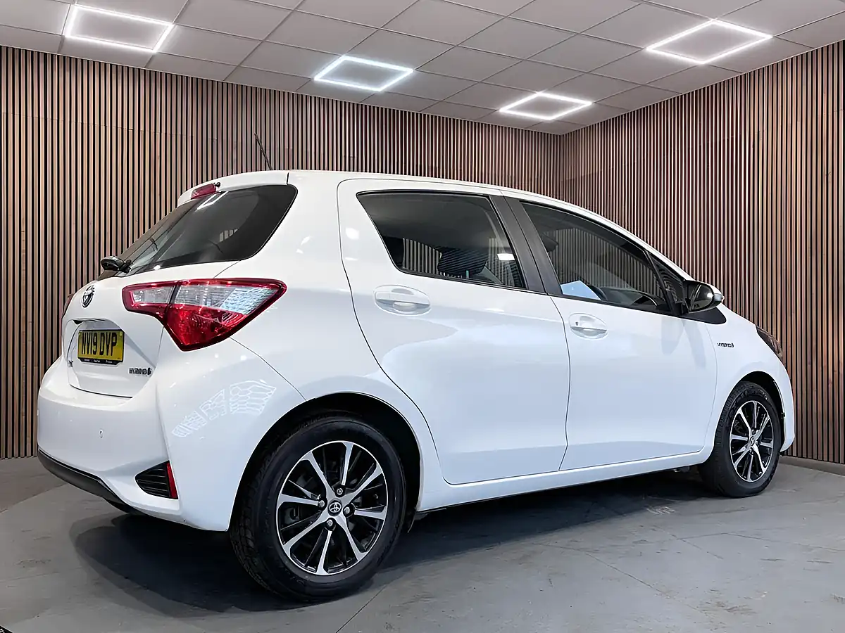 Used 2019 Toyota Yaris Icon Tech White - Interior and Exterior details 10