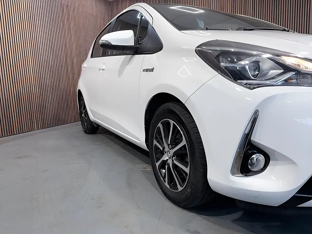 Used 2019 Toyota Yaris Icon Tech White - Interior and Exterior details 2