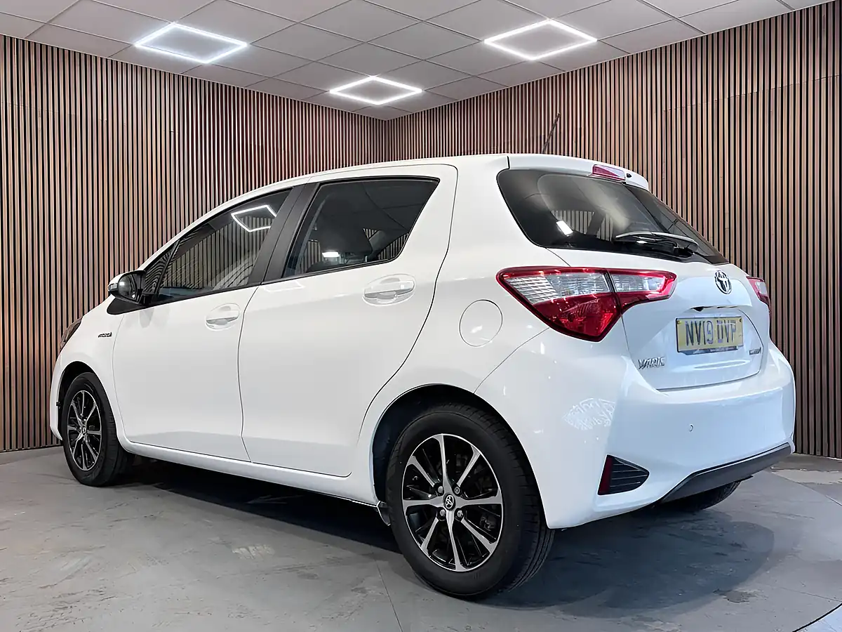 Used 2019 Toyota Yaris Icon Tech White - Interior and Exterior details 6