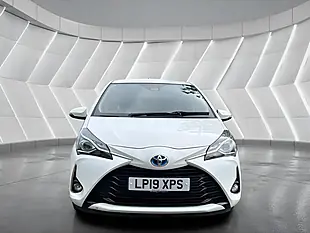 Used 2019 Toyota Yaris Icon Tech White - Interior and Exterior details 2
