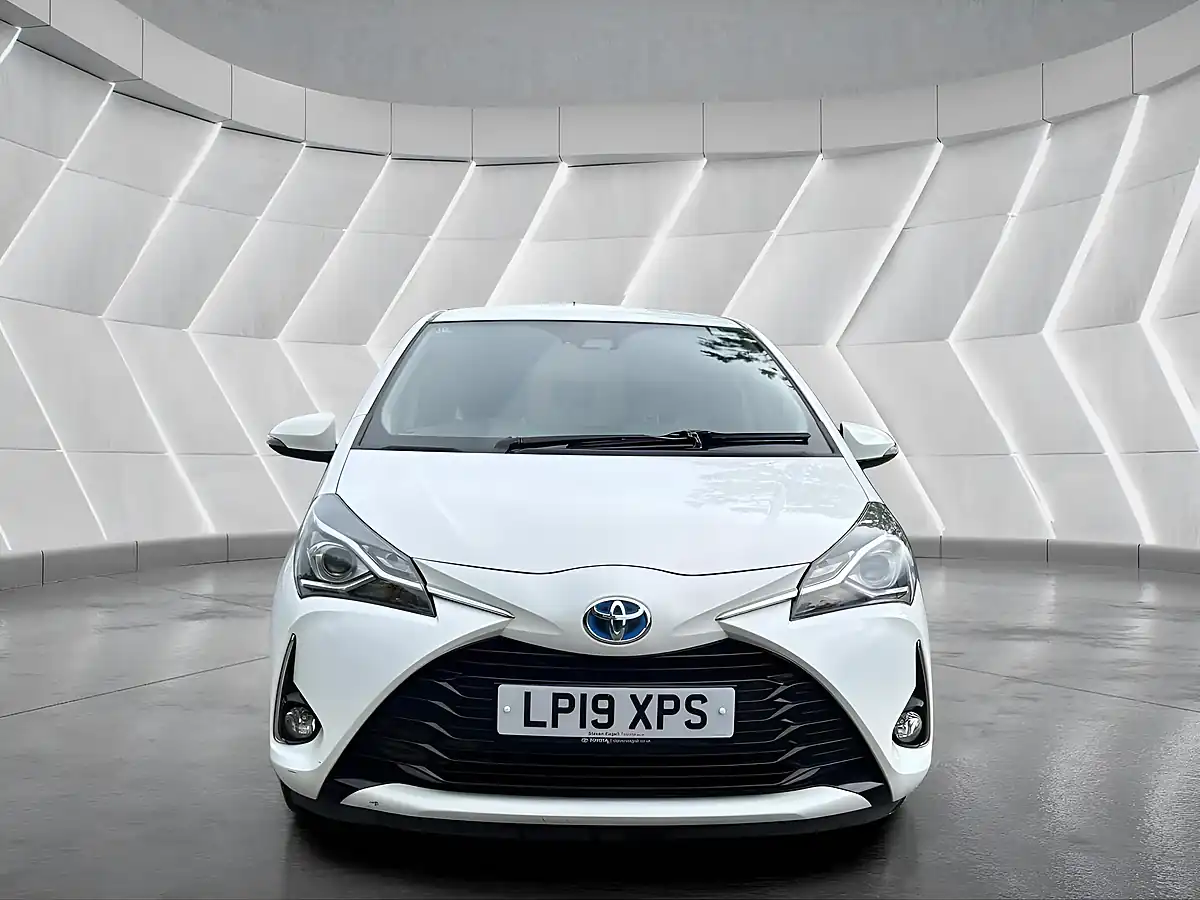 Used 2019 Toyota Yaris Icon Tech White - Interior and Exterior details 2