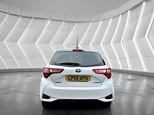 Used 2019 Toyota Yaris Icon Tech White - Interior and Exterior details 8