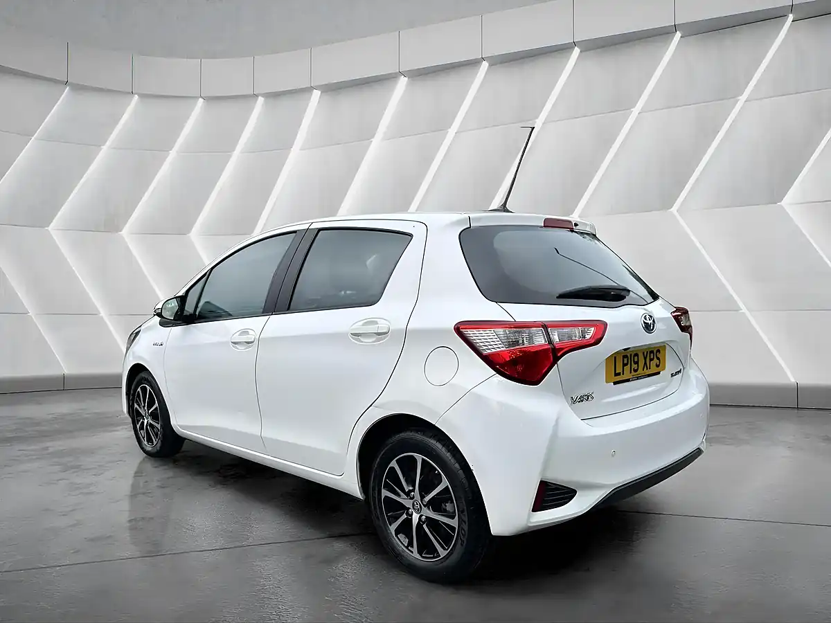 Used 2019 Toyota Yaris Icon Tech White - Interior and Exterior details 9