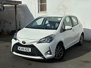 Used 2019 Toyota Yaris Icon White - Interior and Exterior details 7