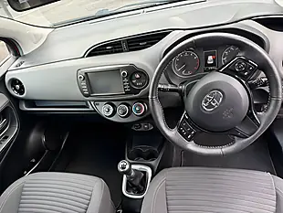 Used 2019 Toyota Yaris Red - Interior and Exterior details 5