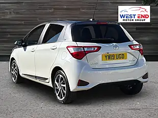 Used 2019 Toyota Yaris Y20 White - Interior and Exterior details 3