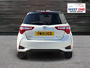 Used 2019 Toyota Yaris Y20 White - Interior and Exterior details 4