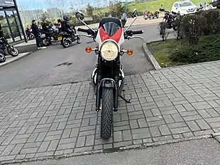 Used 2019 Triumph Bonneville T100 White - Interior and Exterior details 5