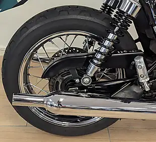 Used 2019 Triumph Bonneville T120 Green - Interior and Exterior details 11