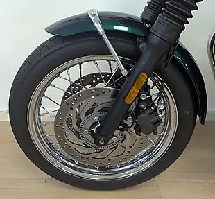 Used 2019 Triumph Bonneville T120 Green - Interior and Exterior details 16