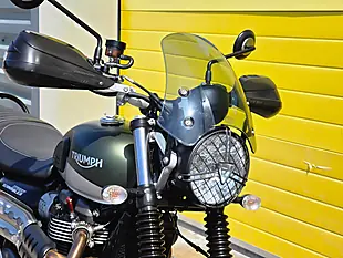 Used 2019 Triumph Scrambler Green - Interior and Exterior details 15