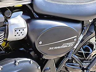 Used 2019 Triumph Scrambler Green - Interior and Exterior details 20