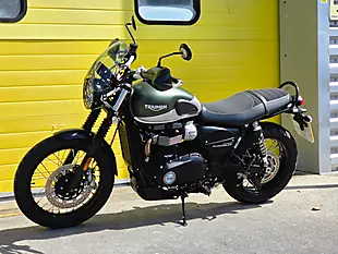 Used 2019 Triumph Scrambler Green - Interior and Exterior details 7