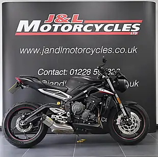 Used 2019 Triumph Street Triple RS Grey - Interior and Exterior details 2