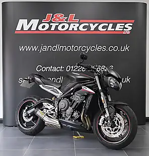 Used 2019 Triumph Street Triple RS Grey - Interior and Exterior details 3