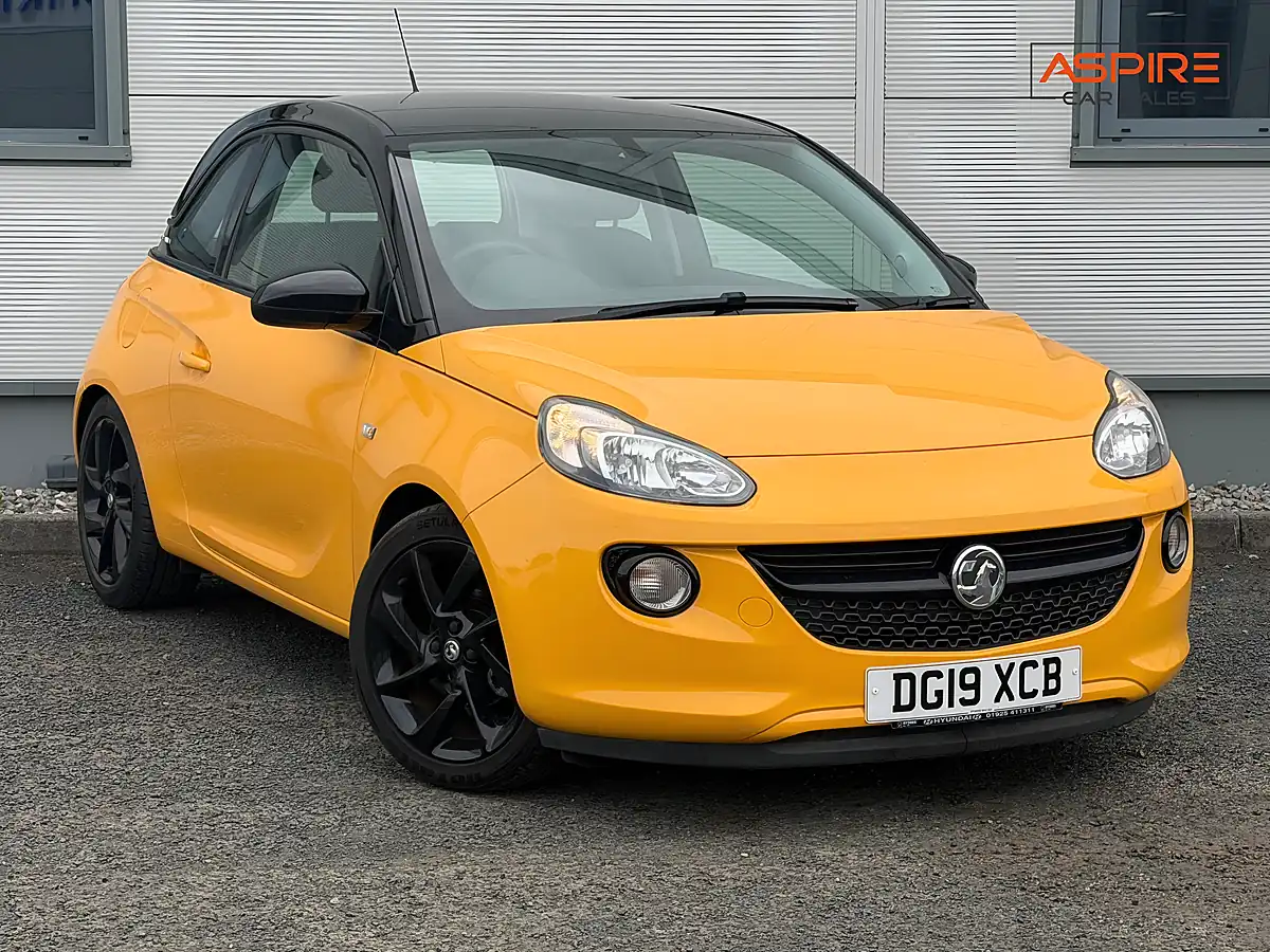 Used 2019 Vauxhall Adam Energised Orange - Front View