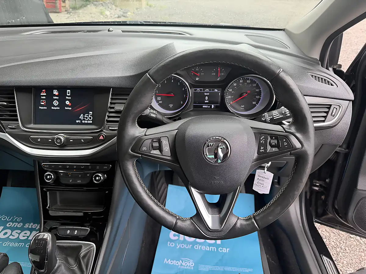 Used 2019 Vauxhall Astra Griffin Black - Interior and Exterior details 14