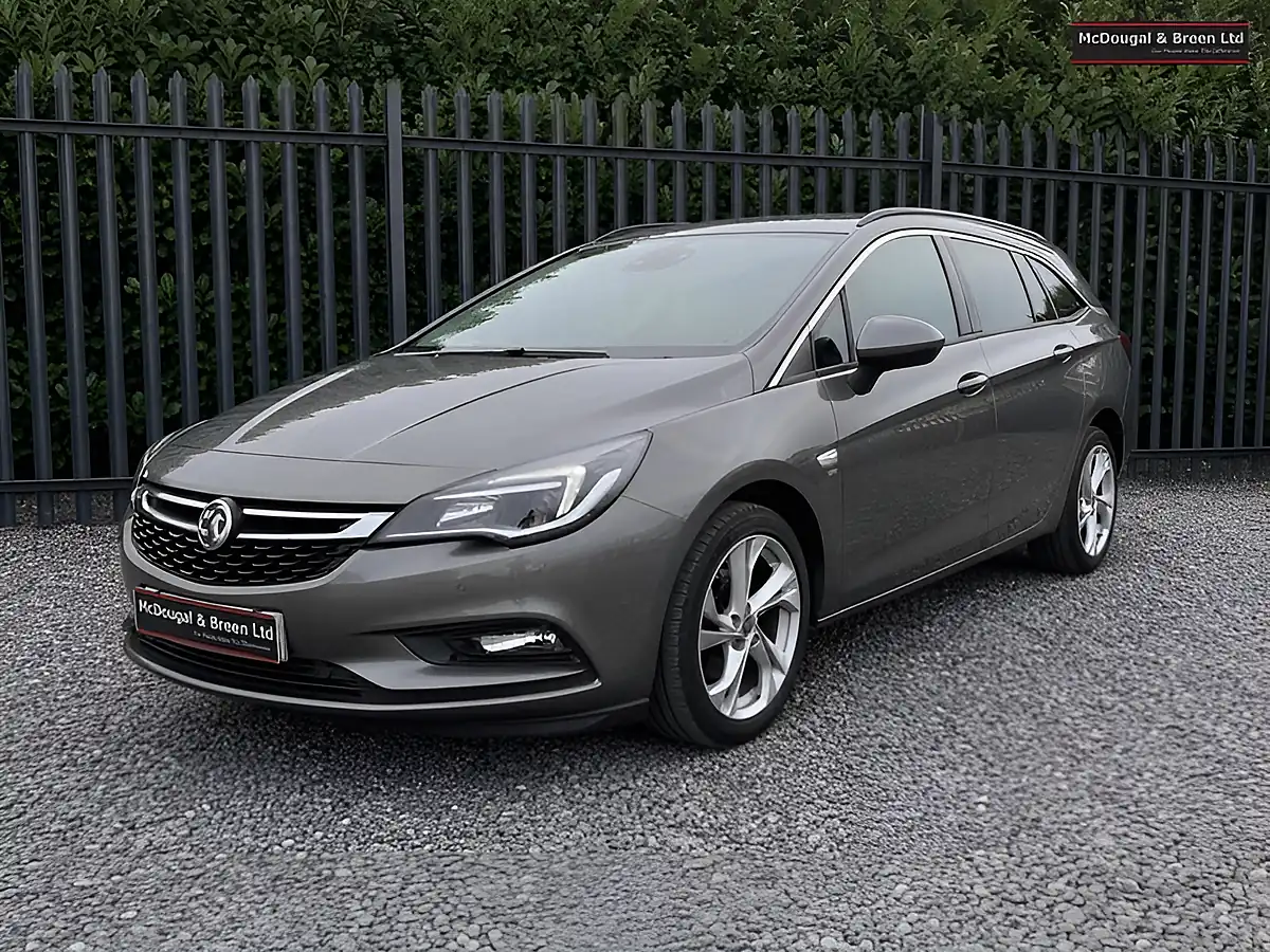 Used 2019 Vauxhall Astra Sri Sports Tourer Grey - Front View