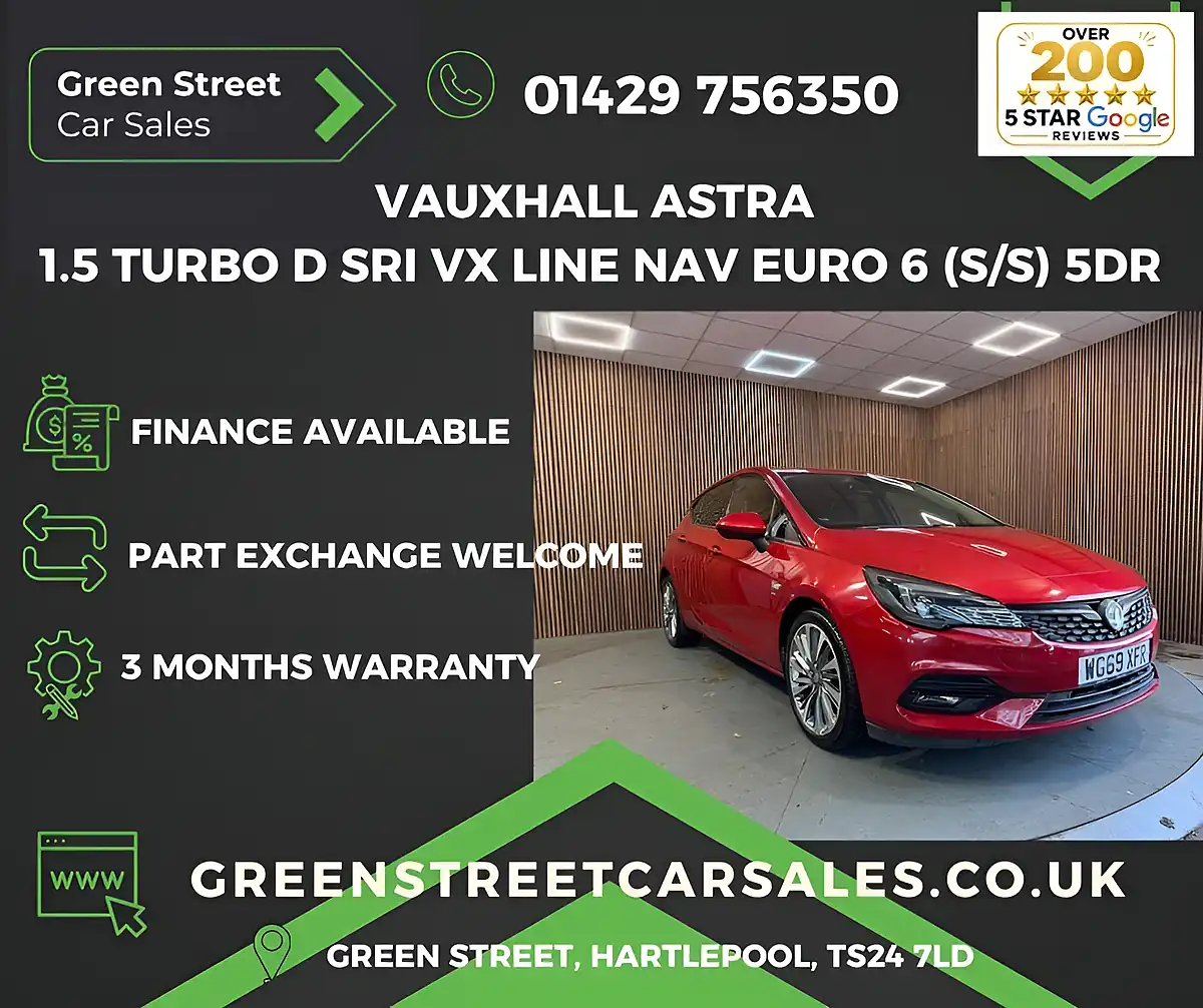 Used 2019 Vauxhall Astra Sri Vx Line Nav Red - Interior and Exterior details 2