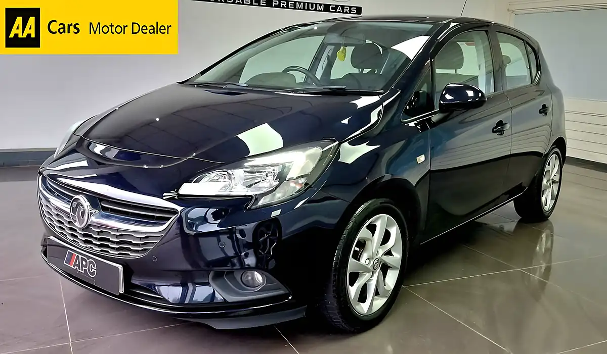 Used 2019 Vauxhall Corsa Energy Blue - Front View