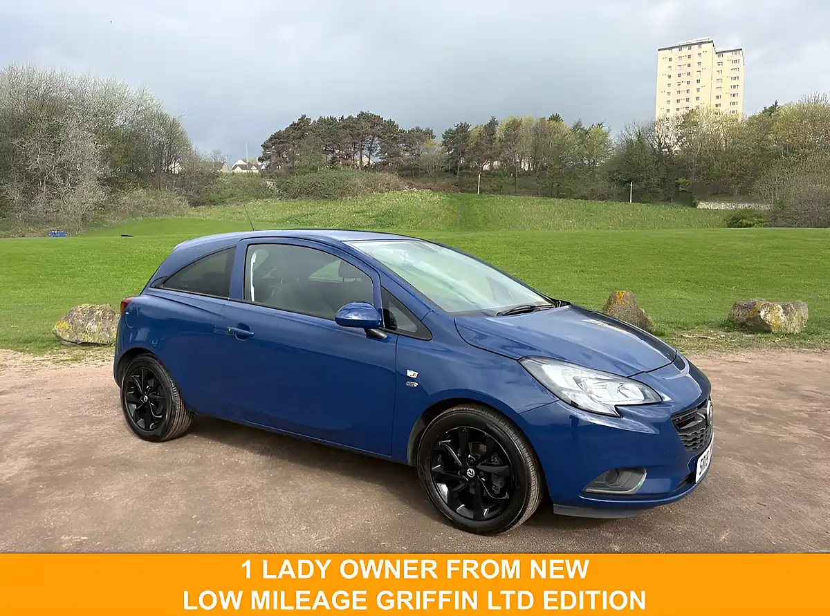 Used 2019 Vauxhall Corsa Griffin Blue - Front View