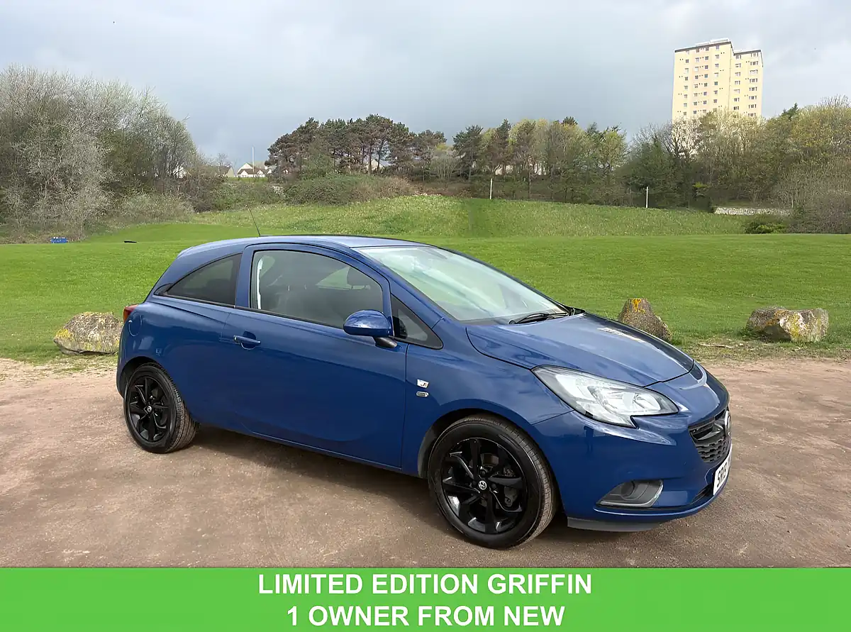 Used 2019 Vauxhall Corsa Griffin Blue - Front View