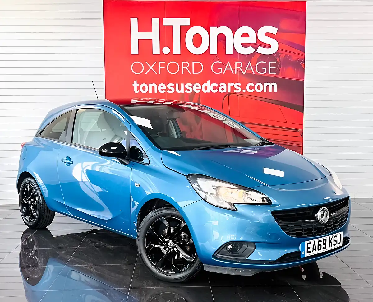 Used 2019 Vauxhall Corsa Griffin Blue - Front View