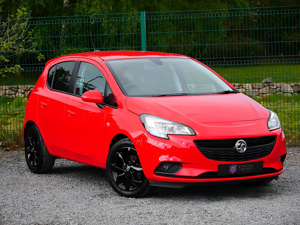 Used 2019 Vauxhall Corsa Griffin Lava Red - Front View