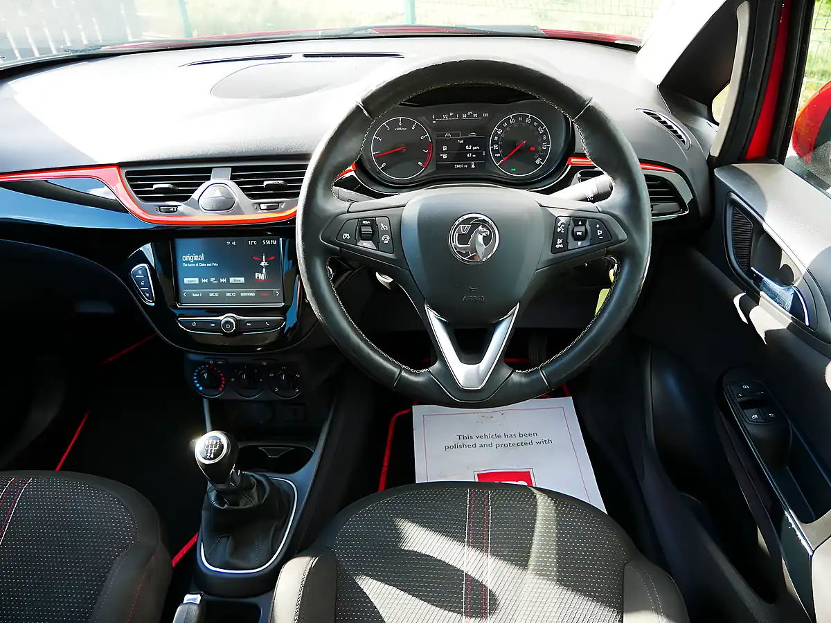 Used 2019 Vauxhall Corsa Griffin Lava Red - Interior and Exterior details 13