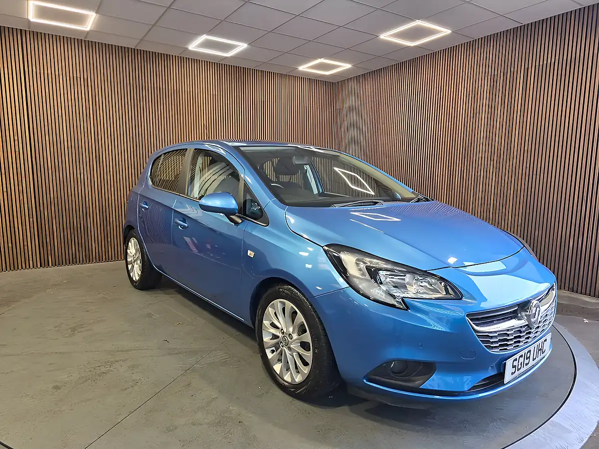 Used 2019 Vauxhall Corsa Se Nav Blue - Front View