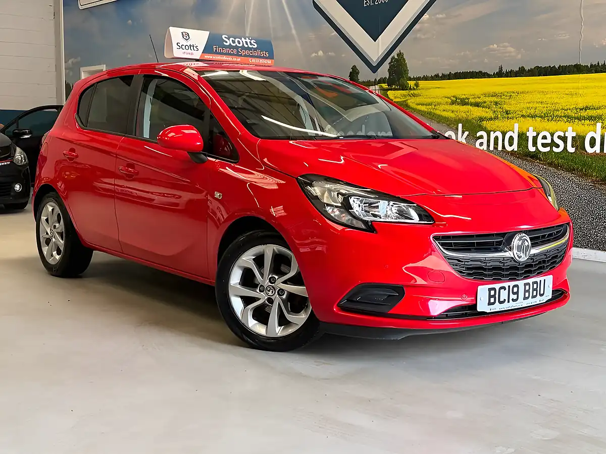 Used 2019 Vauxhall Corsa Sport Hatchback Red - Front View