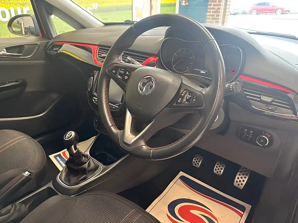 Used 2019 Vauxhall Corsa Sport Hatchback Red - Interior and Exterior details 11