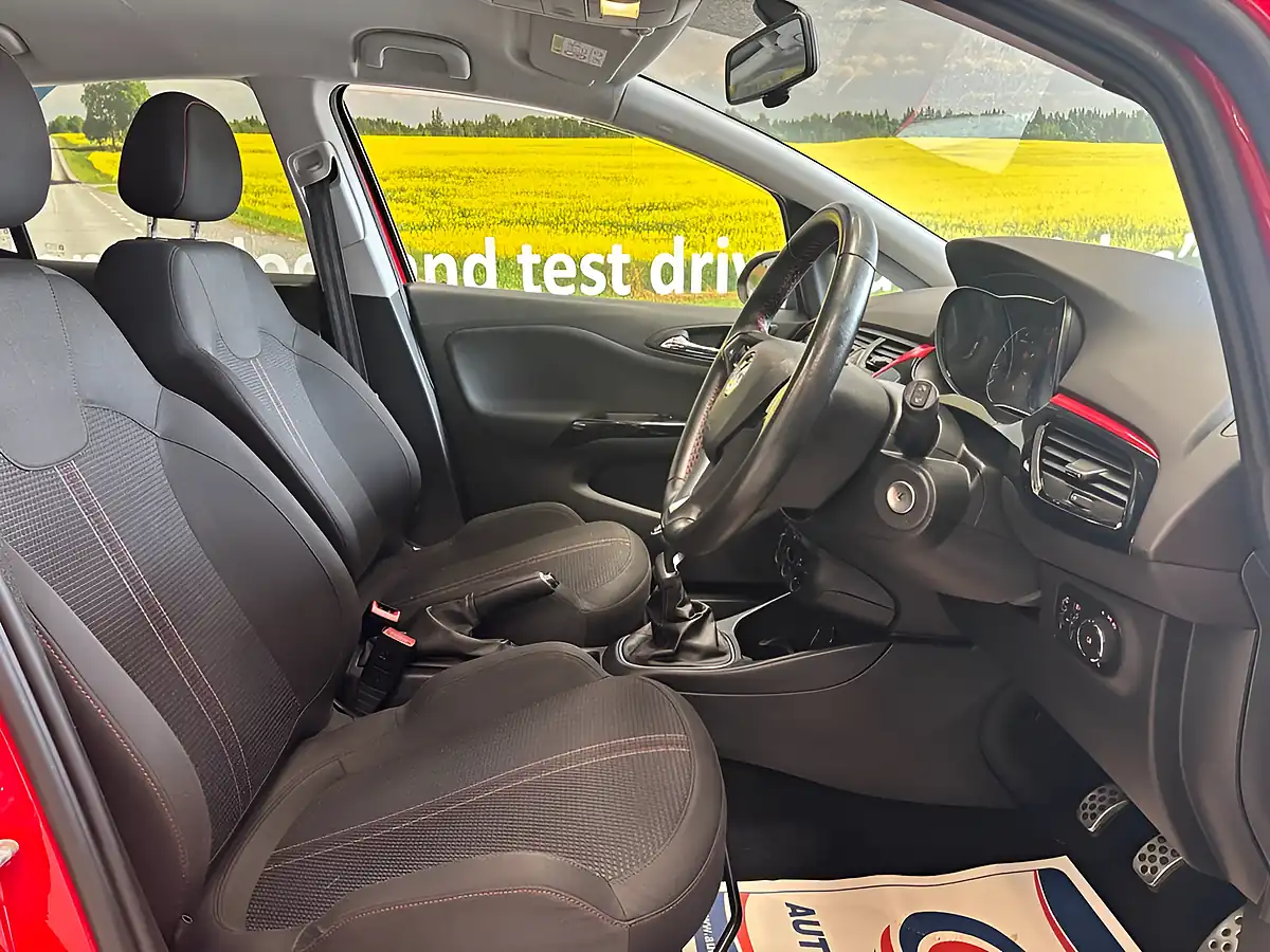 Used 2019 Vauxhall Corsa Sport Hatchback Red - Interior and Exterior details 12