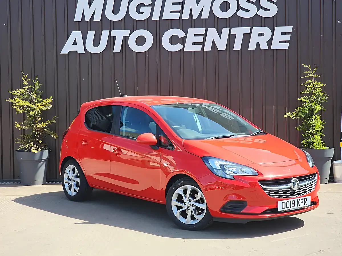 Used 2019 Vauxhall Corsa Sport Red - Front View
