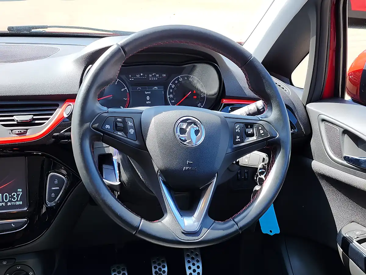 Used 2019 Vauxhall Corsa Sport Red - Interior and Exterior details 8