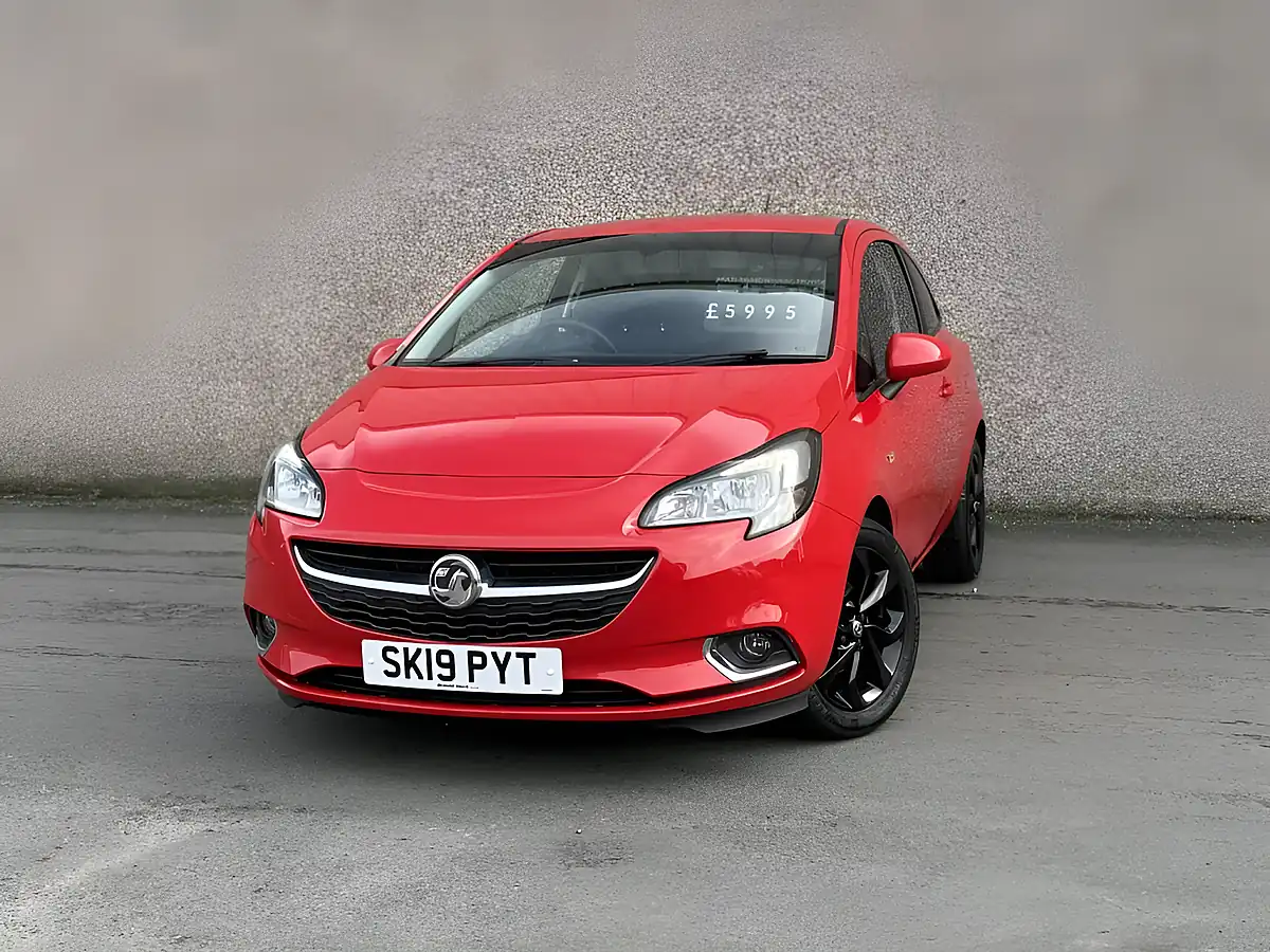 Used 2019 Vauxhall Corsa Sri Nav Red - Front View