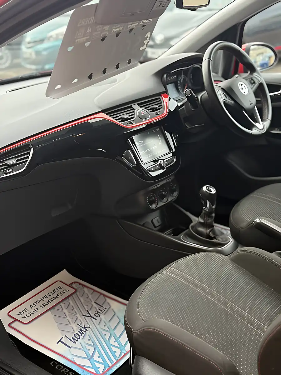 Used 2019 Vauxhall Corsa Sri Nav Red - Interior and Exterior details 11