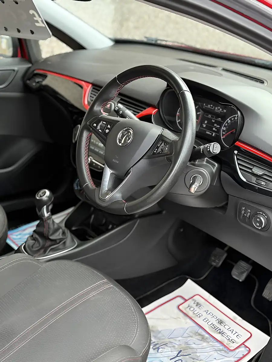 Used 2019 Vauxhall Corsa Sri Nav Red - Interior and Exterior details 6