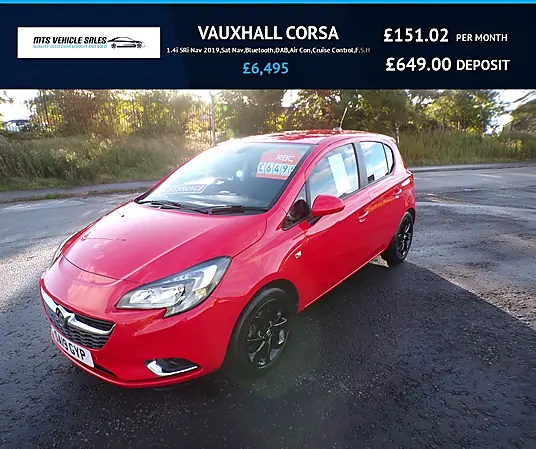 2019 Vauxhall Corsa 1.4i SRi Nav