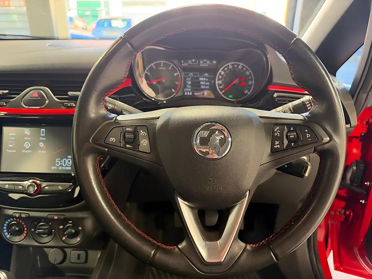 Used 2019 Vauxhall Corsa Sri Nav Red - Interior and Exterior details 12