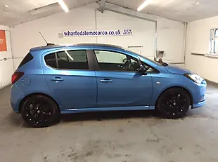Used 2019 Vauxhall Corsa Sri Vx Line Nav Black Blue - Interior and Exterior details 6