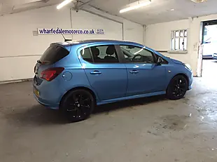 Used 2019 Vauxhall Corsa Sri Vx Line Nav Black Blue - Interior and Exterior details 7