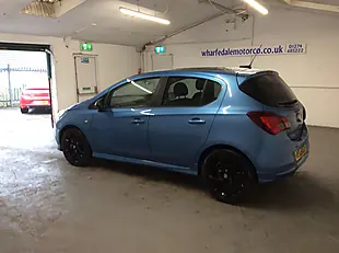 Used 2019 Vauxhall Corsa Sri Vx Line Nav Black Blue - Interior and Exterior details 8