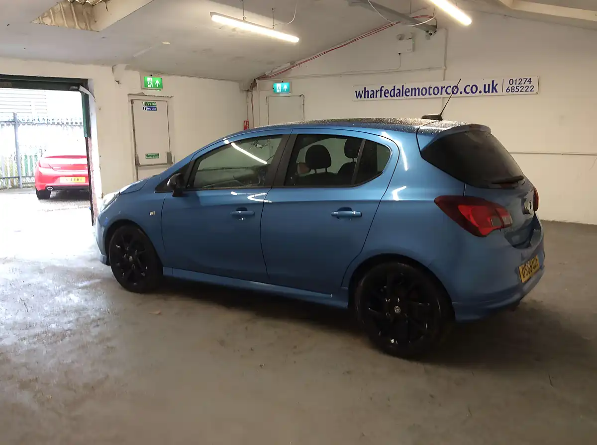 Used 2019 Vauxhall Corsa Sri Vx Line Nav Black Blue - Interior and Exterior details 8