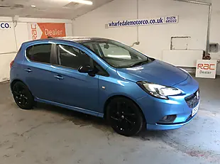 Used 2019 Vauxhall Corsa Sri Vx Line Nav Black Blue - Interior and Exterior details 9