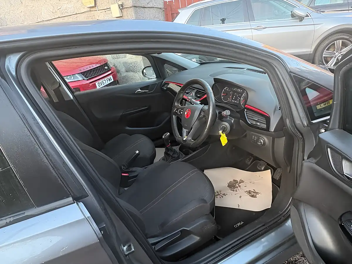 Used 2019 Vauxhall Corsa Sri Vx Line Nav Black Grey - Interior and Exterior details 8