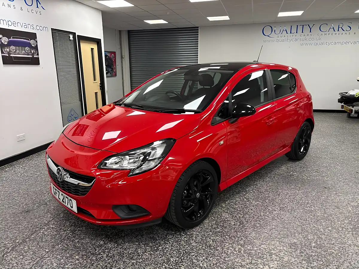 Used 2019 Vauxhall Corsa Sri Vx Line Nav Black Red - Front View