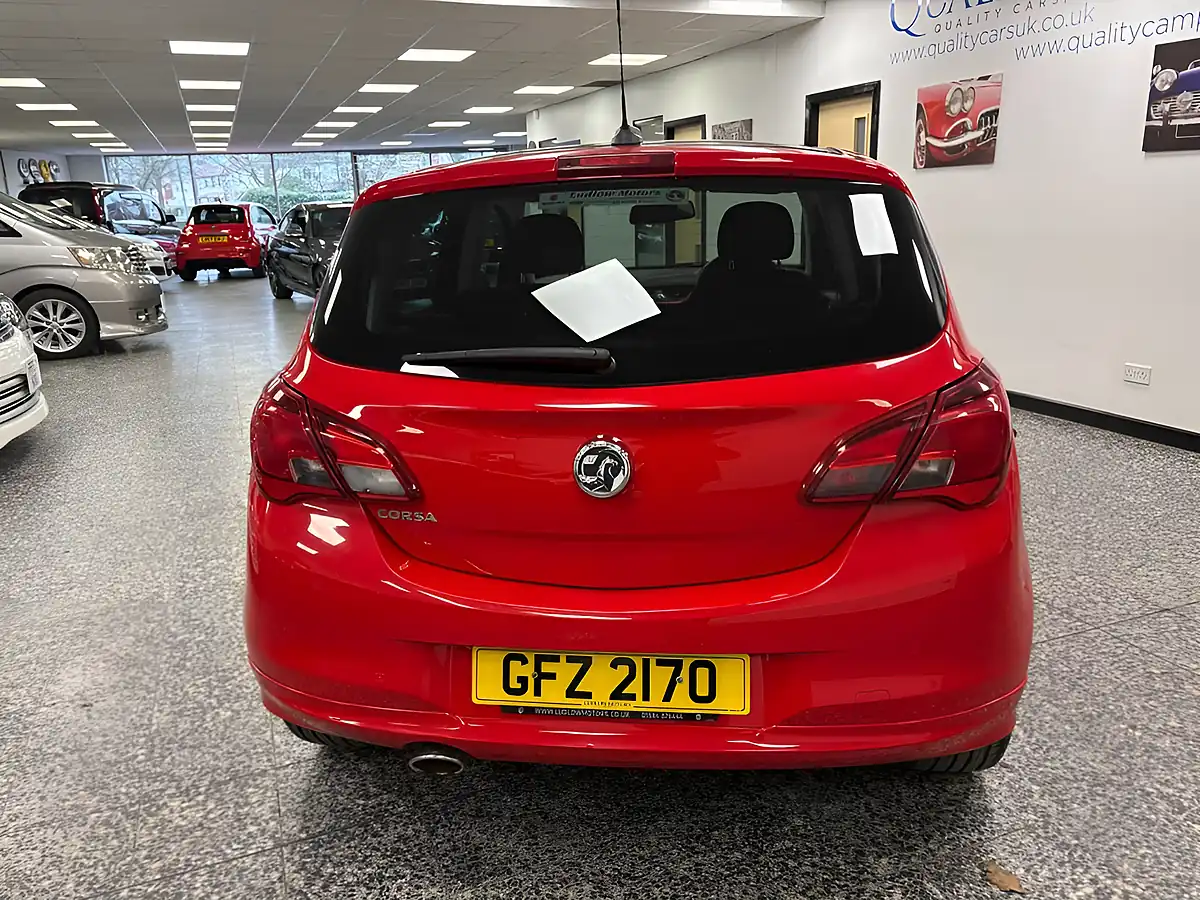Used 2019 Vauxhall Corsa Sri Vx Line Nav Black Red - Interior and Exterior details 12